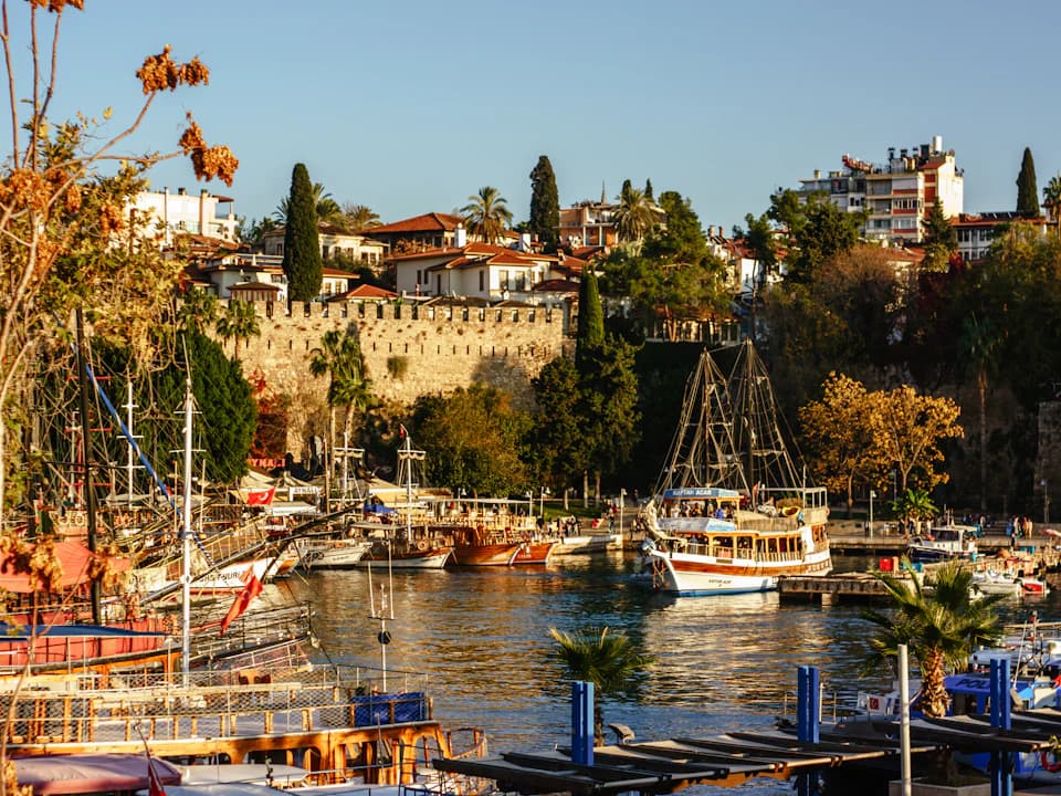 The old harbour in Kaleiçi, Antalya