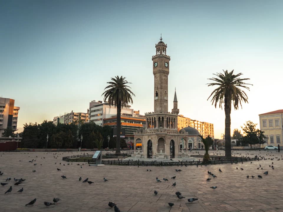 The Clock Tower in Konak, Izmir