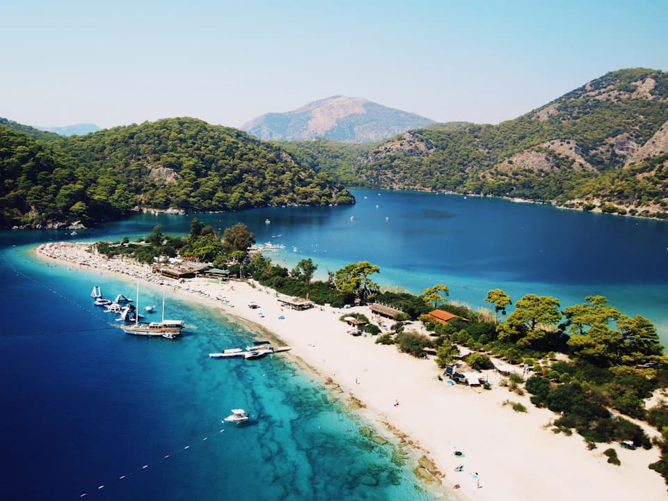 The Ölüdeniz lagoon
